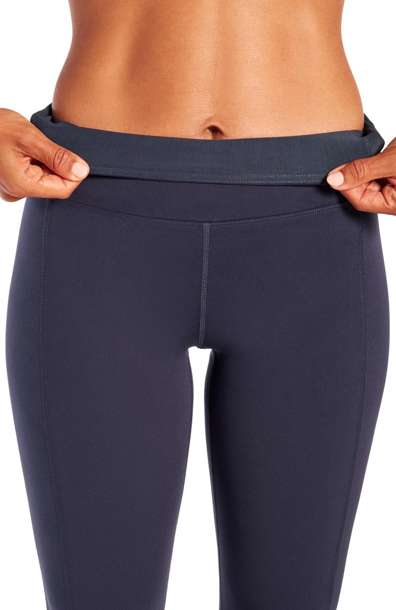 Marika womens Sophia High Rise Tummy Control Bootleg Leggings, Midnight Blue, Large US - Image 3
